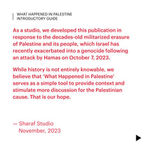 Load image into Gallery viewer, What Happened in Palestine Publication